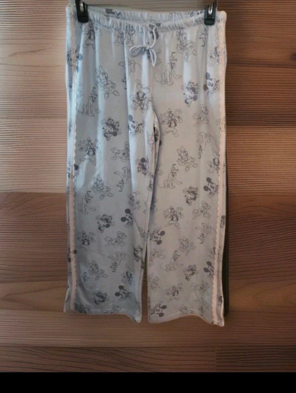 Disney Mickey & Friends Printed Characters Fleece Wide leg Jogger Sweatpants